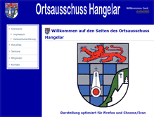 Tablet Screenshot of ortsausschuss.de